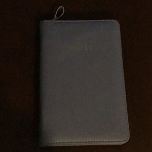 Note book with removable cover